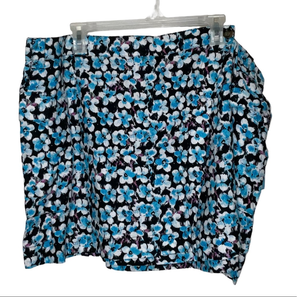 xFuture Collective x Target 20 Skirt Blue Floral DITSY FLORAL PRINT CARGO SKIRT
